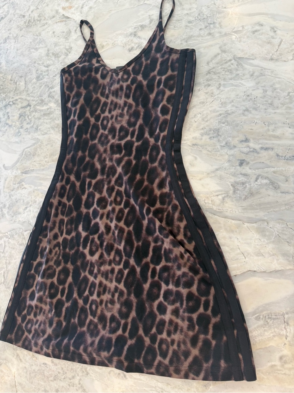 NWT adidas Leopard-Print dress size Small